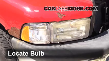 Headlight Bulb Replacement: 1995 Dodge Ram 1500 5.2L V8 Standard